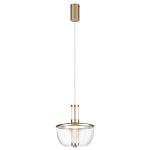 Подвесной светильник с плафоном из акрила и металлическим основанием Blanton 23 варинант исполнения - 4 | Loft Concept в Красноярске