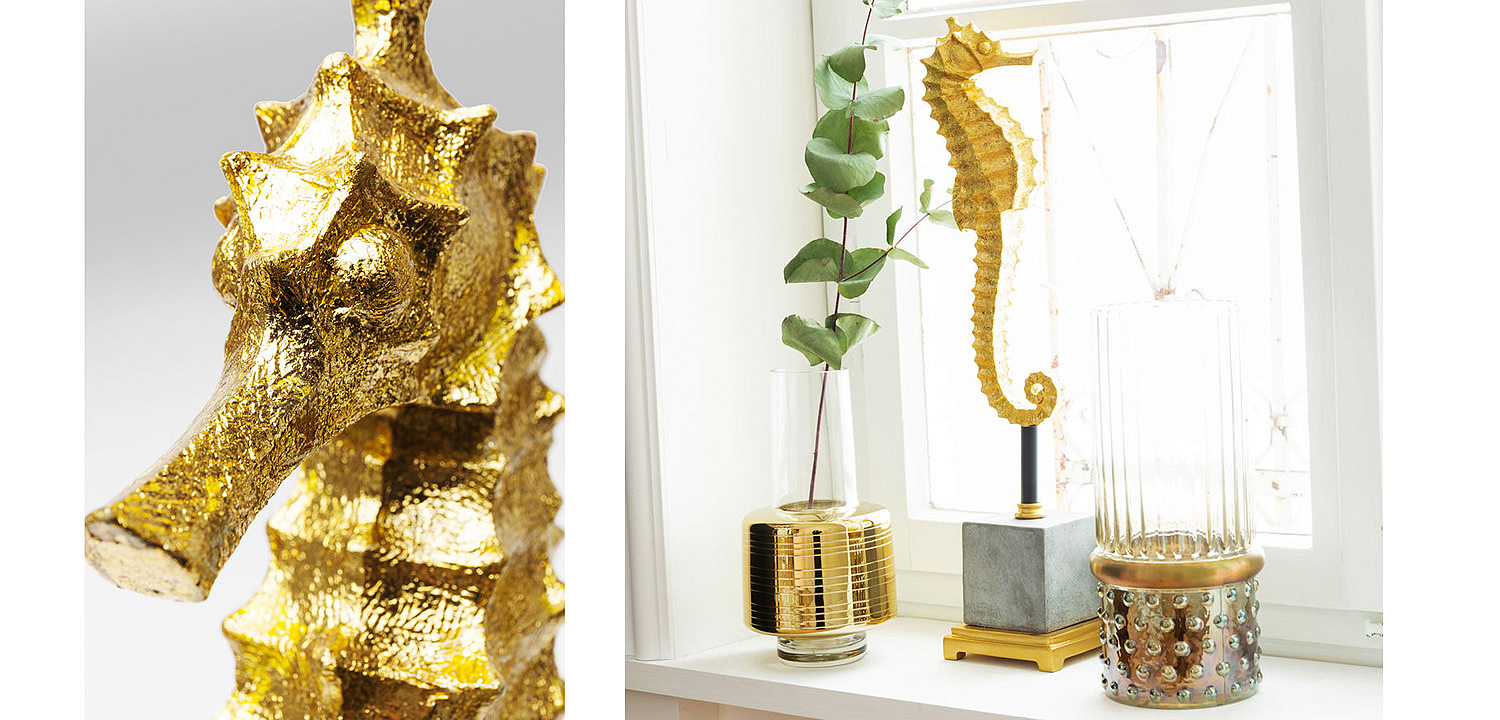 Статуэтка Golden Sea Horse - Loft-Concept в Красноярске