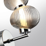 Бра с 2-мя рифлеными стеклянными шарами Marcelh Light варинант исполнения - 4 | Loft Concept в Красноярске