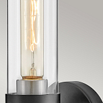 Бра для ванных комнат с прозрачным стеклянным плафоном в форме цилиндра Hinkley варинант исполнения - 6 | Loft Concept в Красноярске