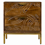 Прикроватная тумба с фактурным фасадом Termite варинант исполнения - 1 | Loft Concept в Красноярске