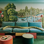 Обои ручная роспись Little London Jubilee Colourway варинант исполнения - 1 | Loft Concept в Красноярске