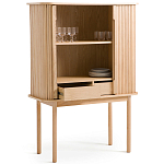 Буфет с двумя раздвижными дверцами Toinette Wooden Light Cupboard варинант исполнения - 3 | Loft Concept в Красноярске