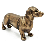 Статуэтка такса с реалистичными деталями и гладкой поверхностью Dachshund Style варинант исполнения - 2 | Loft Concept в Красноярске