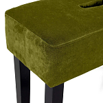 Мягкий  пуф на черных ножках Winton Pouf варинант исполнения - 4 | Loft Concept в Красноярске