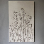 Ботаническое панно «С Дельфиниумом» варинант исполнения - 1 | Loft Concept в Красноярске