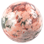 Шар декоративный из натурального камня Креноид Natural Stone Spheres 7.5 см варинант исполнения - 1 | Loft Concept в Красноярске