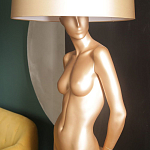 Лампа MANNEQUIN LAMP с абажуром женственность в деталях варинант исполнения - 9 | Loft Concept в Красноярске
