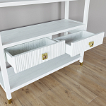 Стеллаж с двумя ящиками Elsa Dreams White варинант исполнения - 3 | Loft Concept в Красноярске