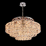 Люстра хрустальная в неоклассическом стиле на серебристом каркасе Majesty варинант исполнения - 4 | Loft Concept в Красноярске