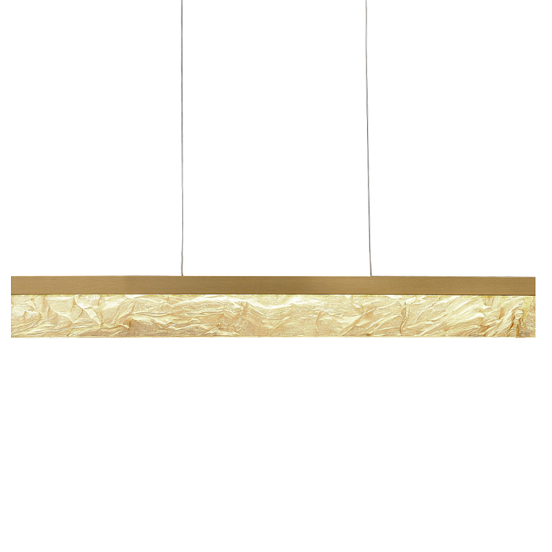 Подвесной светильник линейный светоидный Remarkable Латунь в Красноярске | Loft Concept 