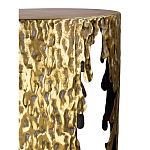 Столик дизайнерский Copper streaks варинант исполнения - 2 | Loft Concept в Красноярске