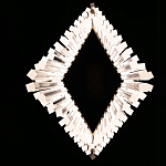 Люстра золотого цвета в форме галочки с каскадом длинных прозрачных трубок Eurofase варинант исполнения - 12 | Loft Concept в Красноярске