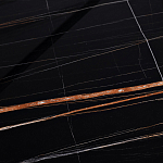 Стол журнальный круглый черный с полкой Inherence варинант исполнения - 4 | Loft Concept в Красноярске