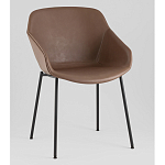 Стул Ashby экокожа светло-коричневый варинант исполнения - 1 | Loft Concept в Красноярске