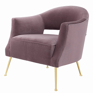 Кресло Eichholtz Chair Domaine Lilac