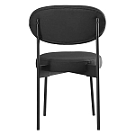 Стул мягкий Alfie Chair черный варинант исполнения - 4 | Loft Concept в Красноярске