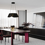 Подвесной светильник круглый с контрастной внутренней отделкой Assol Сup варинант исполнения - 6 | Loft Concept в Красноярске