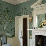 Обои ручная роспись Harpsden blue варинант исполнения - 2 | Loft Concept в Красноярске