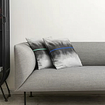 Чехол на подушку хлопковый Blake Boundaries Blue варинант исполнения - 5 | Loft Concept в Красноярске