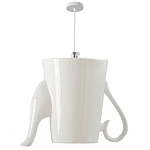 Подвесные светильники в виде белой посуды Flower Reversal варинант исполнения - 7 | Loft Concept в Красноярске