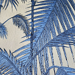 Мебельная ткань Вышивка синий принт 280 см T2-136 варинант исполнения - 2 | Loft Concept в Красноярске