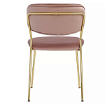 Стул Singer Chair без подлокотников Розовый Велюр варинант исполнения - 4 | Loft Concept в Красноярске