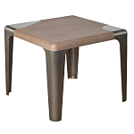 Столик журнальный Streamlining квадратный варинант исполнения - 2 | Loft Concept в Красноярске