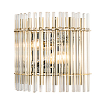 Бра с прозрачными вертикальными стеклянными трубками Gladia варинант исполнения - 2 | Loft Concept в Красноярске