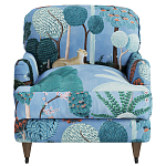 Дизайнерское классической формы на колесиках Trumann Armchair варинант исполнения - 2 | Loft Concept в Красноярске