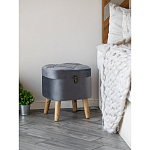 Пуф Leather with a snap варинант исполнения - 4 | Loft Concept в Красноярске