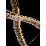 Люстра волнистой формы с фактурным хрустальным плафоном Light Delight варинант исполнения - 5 | Loft Concept в Красноярске