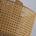 Подвесной светильник с абажуром из плтеного бамбука Light Inside the Cell варинант исполнения - 7 | Loft Concept в Красноярске