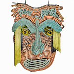 Арт-Объект из нитей Абстрактный портрет Joana Schneider  варинант исполнения - 2 | Loft Concept в Красноярске