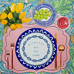 Картина Table Talk Dickless but Not Dumb  варинант исполнения - 1 | Loft Concept в Красноярске