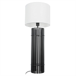 Настольная лампа с металлиеским черным трубчатым основанием Fulgurite варинант исполнения - 3 | Loft Concept в Красноярске