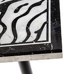 Стол обеденный из натурального мрамора Marble BW Accent Table варинант исполнения - 2 | Loft Concept в Красноярске