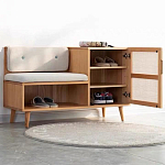 Комод с мягким  сиденьем и нишей для хранения обуви Manual Dresser варинант исполнения - 1 | Loft Concept в Красноярске