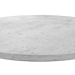 Стол обеденный с круглой светло-серой столешницей Harris Collection варинант исполнения - 3 | Loft Concept в Красноярске