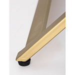 Приставной столик с выдвижным ящиком  White Table Carved Pattern варинант исполнения - 6 | Loft Concept в Красноярске