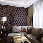 Гипсовая 3D Панель M-102 варинант исполнения - 1 | Loft Concept в Красноярске