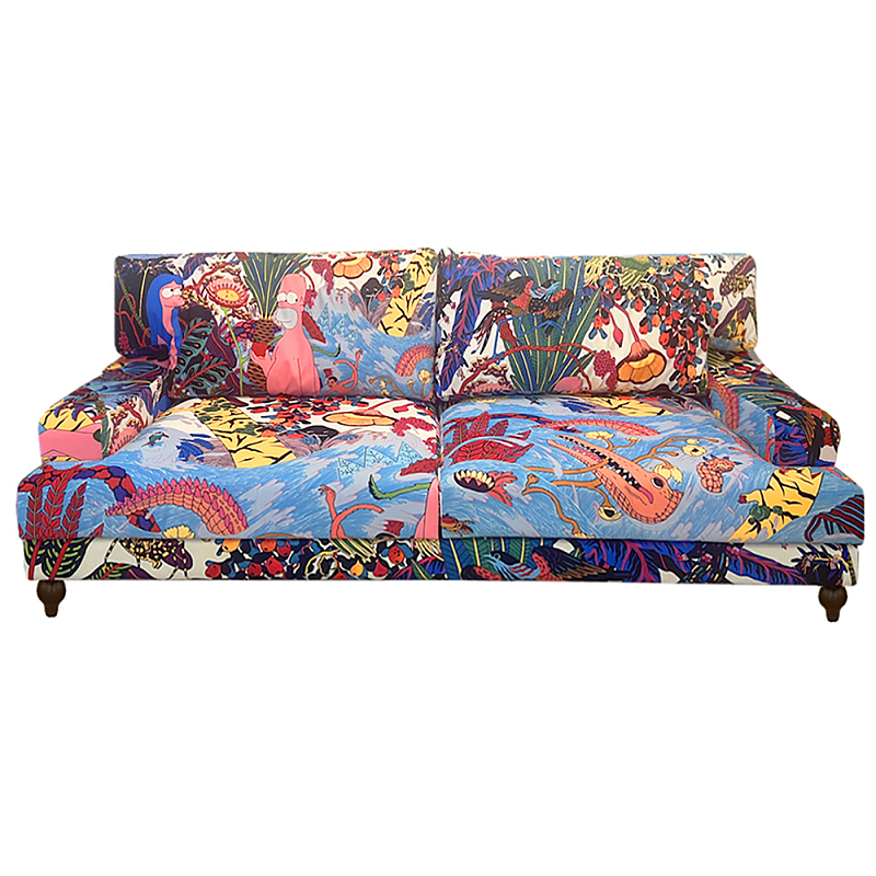 Премиальный Акцентный Диван Simpsons in Paradise Pop Art Sofa Мульти Премиальный Акцентный Диван Simpsons in Paradise Pop Art Sofa Мульти в Красноярске | Loft Concept