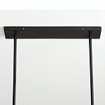 Люстра линейная прямоугольная с подвесками из натурального перламутра Nacre варинант исполнения - 4 | Loft Concept в Красноярске