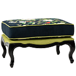 Банкетка из натурального бука с изображением птиц и цветов Blooming Birds варинант исполнения - 1 | Loft Concept в Красноярске