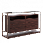 Дизайнерский комод в металлическом каркасе Valerian варинант исполнения - 1 | Loft Concept в Красноярске
