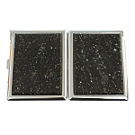 Портсигар с газовой зажигалкой из натурального камня Мусковит Stone Cigarettes Cases варинант исполнения - 4 | Loft Concept в Красноярске