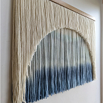 Панно дизайнерское из нитей Quiet Sea варинант исполнения - 2 | Loft Concept в Красноярске