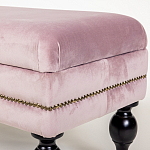 Мягкая банкетка с зоной для хранения Casket Dusty Rose варинант исполнения - 4 | Loft Concept в Красноярске