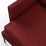 Мебельная ткань Шенилл бордовый цвет 138 см T4-23 варинант исполнения - 7 | Loft Concept в Красноярске