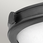 Потолочный светильник в форме неглубокой чаши с белым плафоном Hinkley варинант исполнения - 3 | Loft Concept в Красноярске